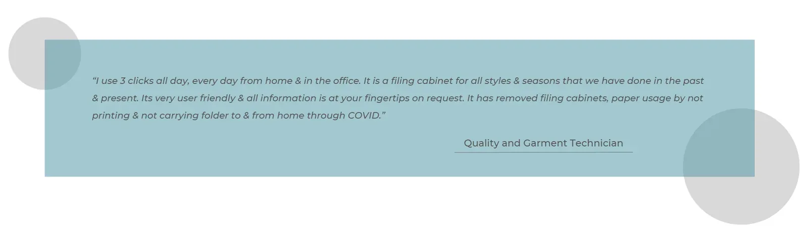 caprice team feedback to 3 Clicks Cloud