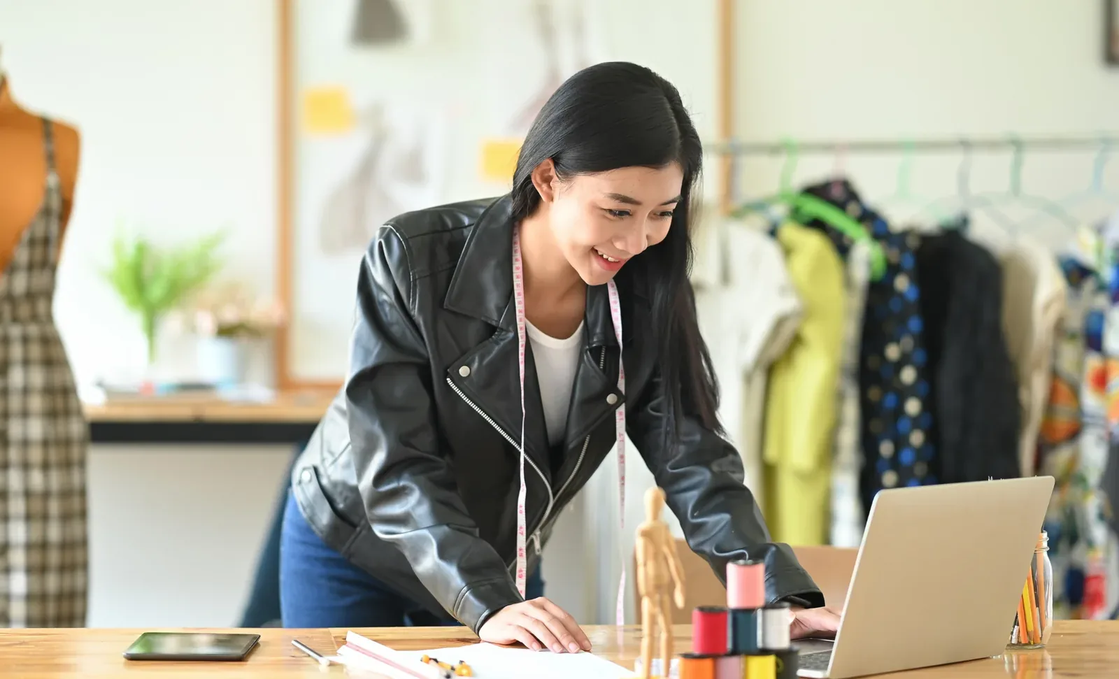 Fashion designer using PLM