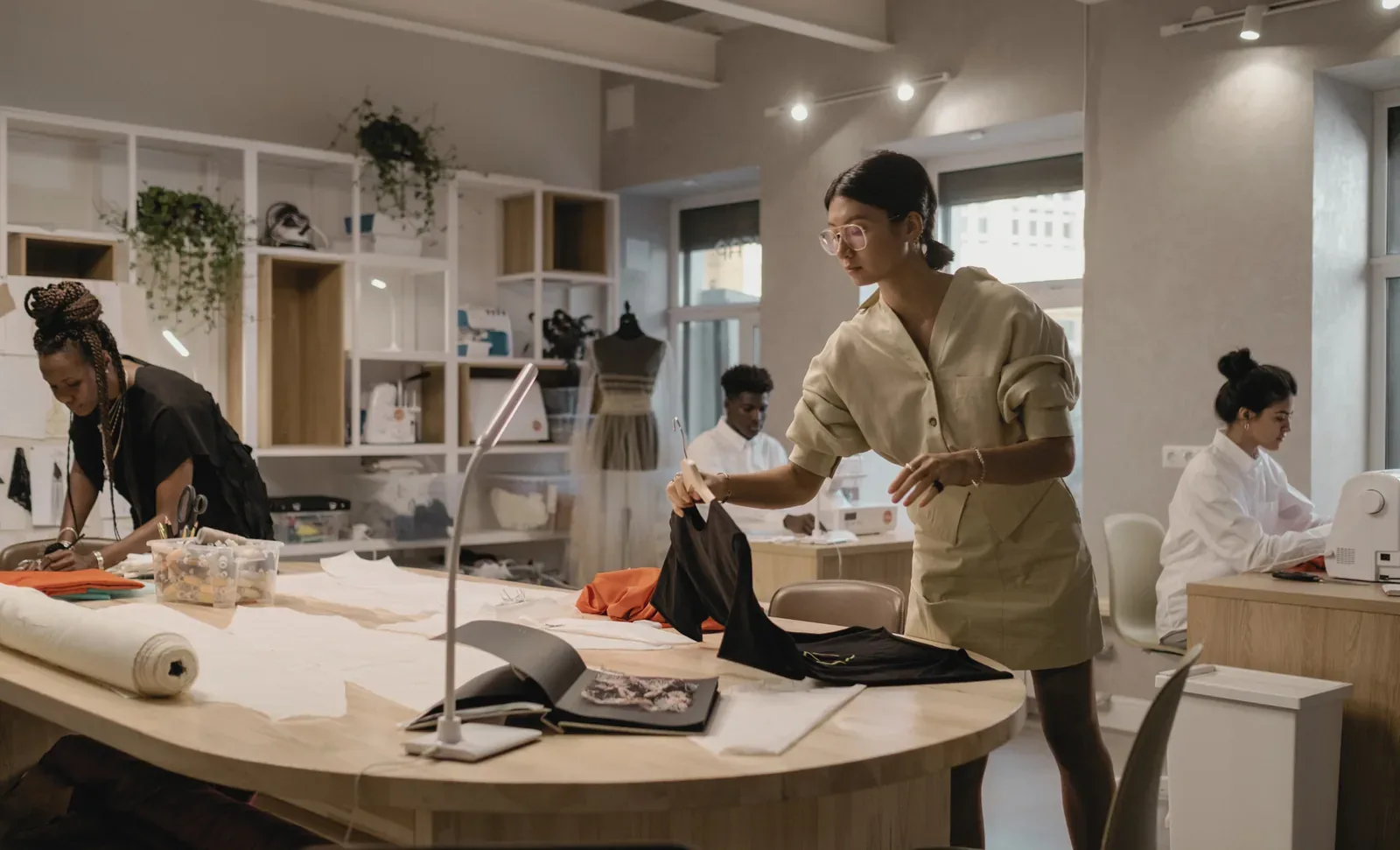 Designers making clothes